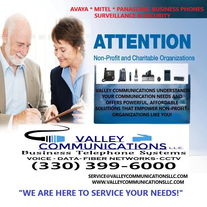 2024 Non-Profit Flyer — Valley Communications LLC community outreach